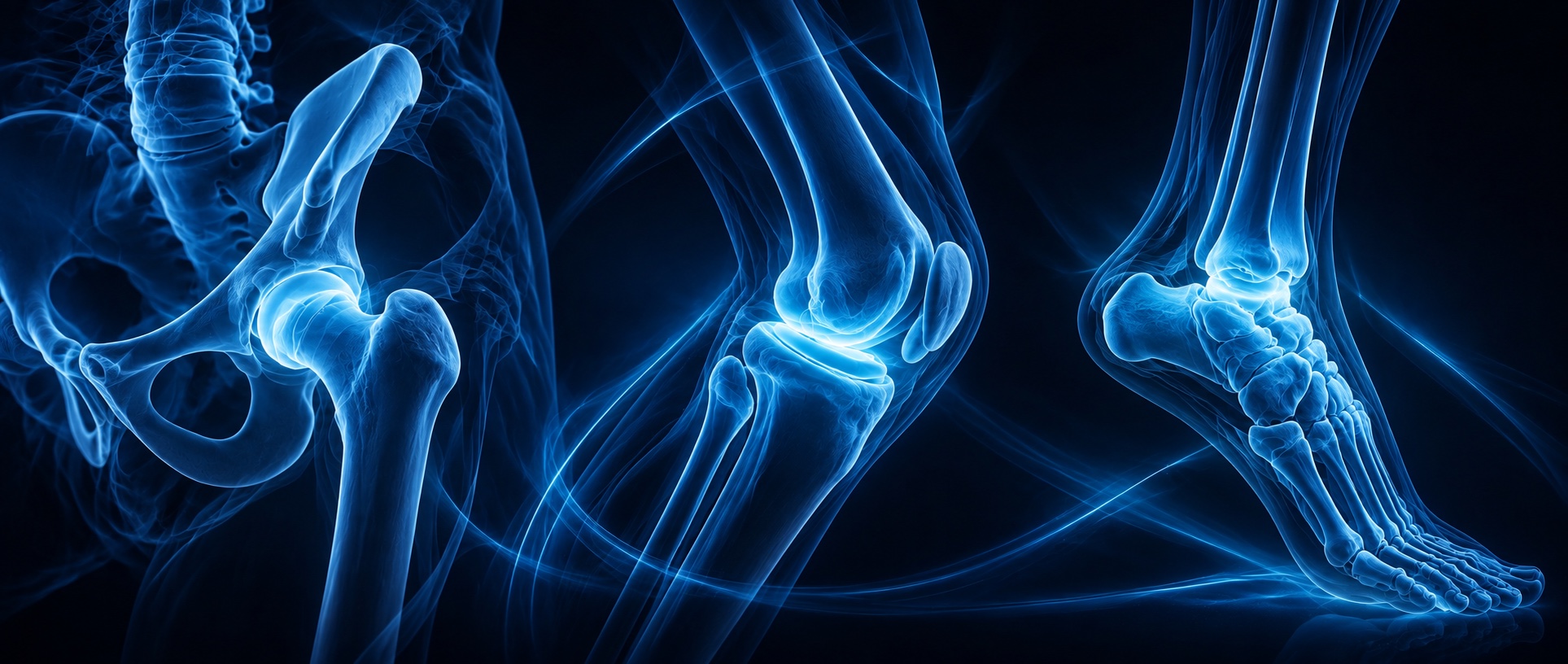 Hip, knee and ankle joints — the focus of the rehabilitation program